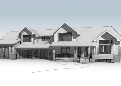 3. Two Story with Over-sized Garage (4 Images)